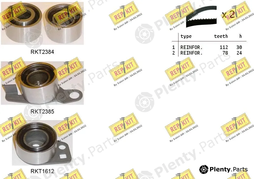 Repkit RKTK0952C — Timing Belt Kit