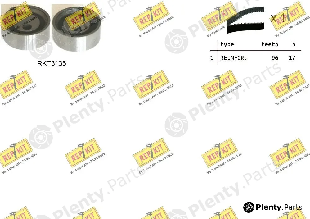 Repkit RKTK1115 — Timing Belt Kit