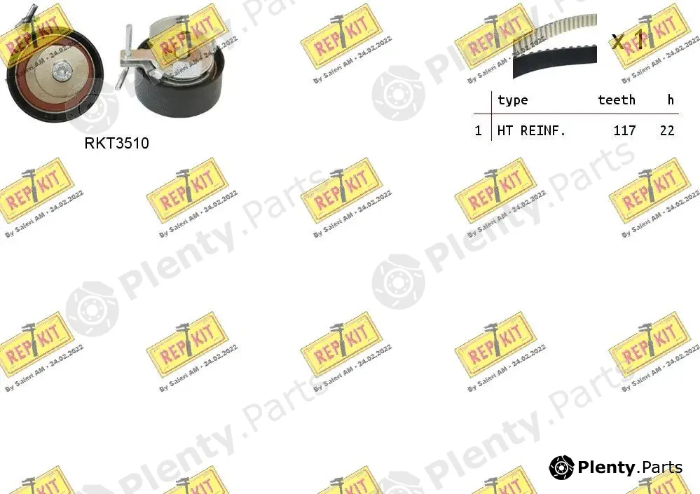 Repkit RKTK1164 — Timing Belt Kit