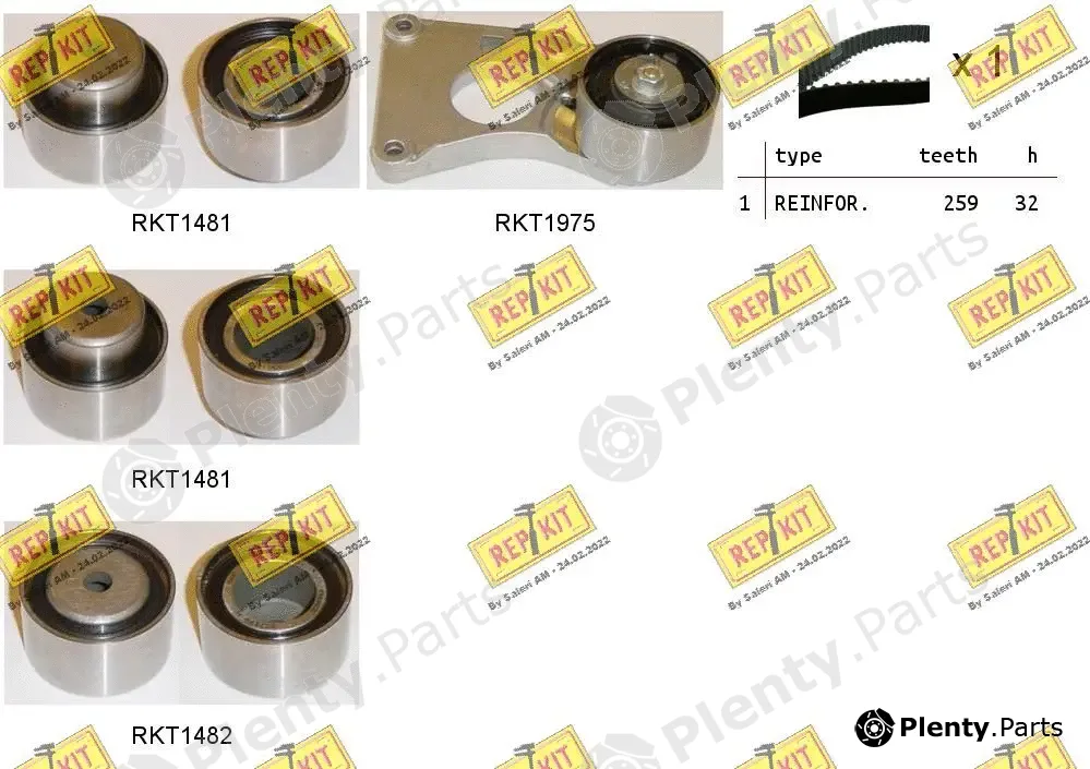 Repkit RKTK1020 — Timing Belt Kit