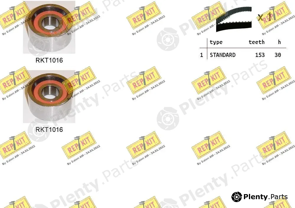 Repkit RKTK0857 — Timing Belt Kit