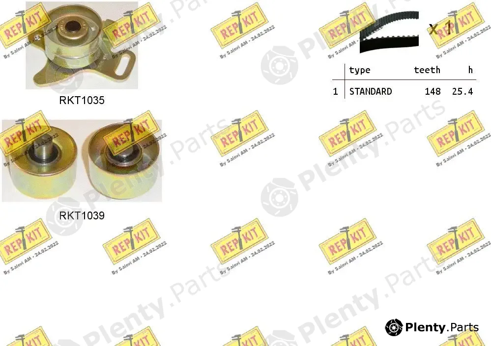 Repkit RKTK1044 — Timing Belt Kit