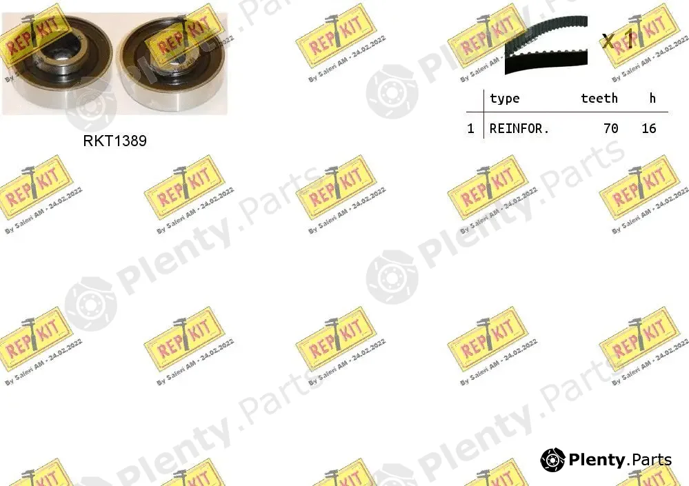 Repkit RKTK1237 — Timing Belt Kit
