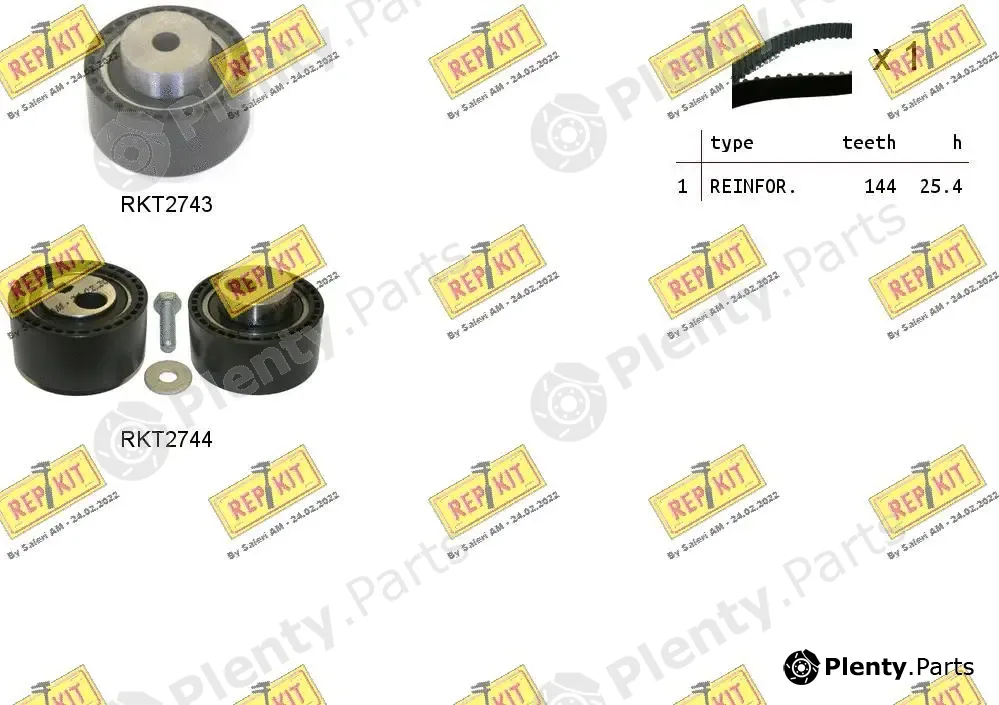 Repkit RKTK1084 — Timing Belt Kit