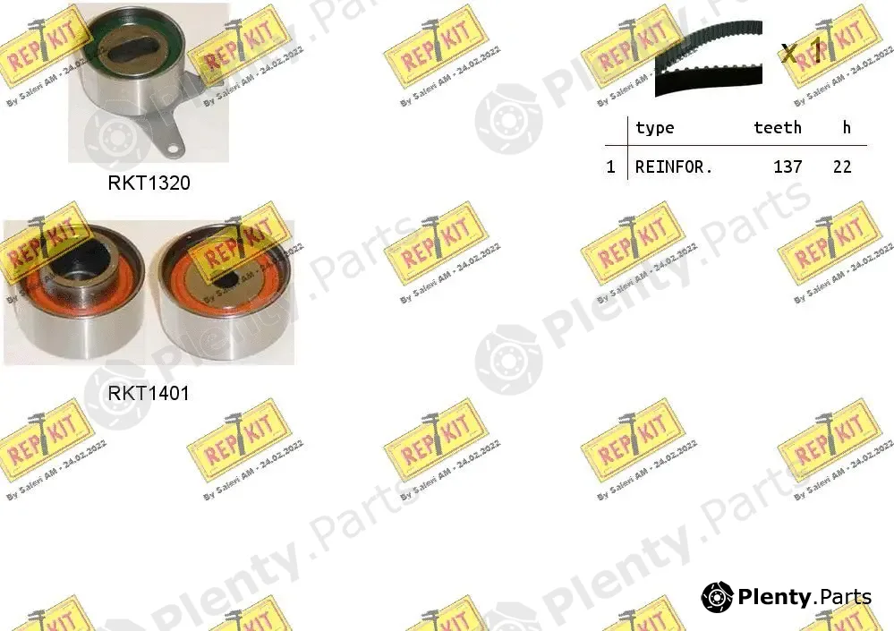 Repkit RKTK1231 — Timing Belt Kit