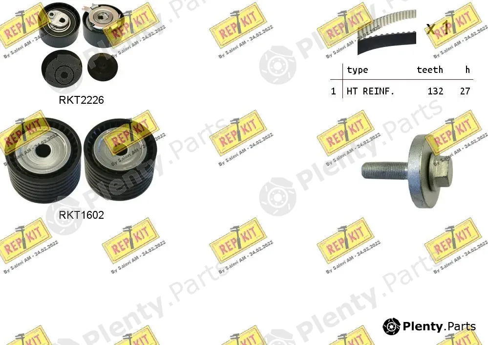 Repkit RKTK1147 — Timing Belt Kit
