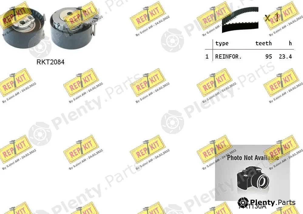 Repkit RKTK0922PA — Water Pump & Timing Belt Kit