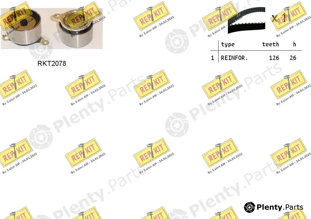 Repkit RKTK1279 — Timing Belt Kit