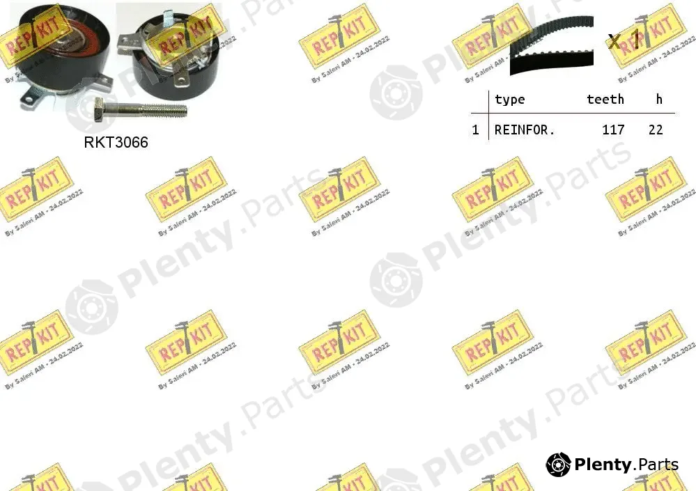 Repkit RKTK1095 — Timing Belt Kit