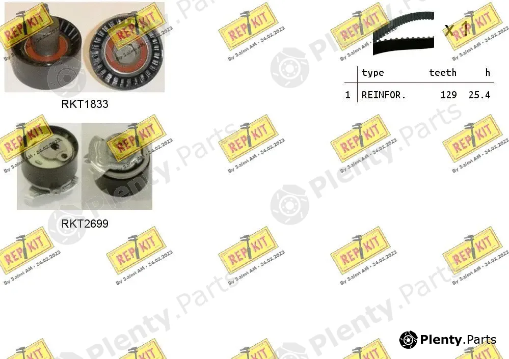 Repkit RKTK1210 — Timing Belt Kit