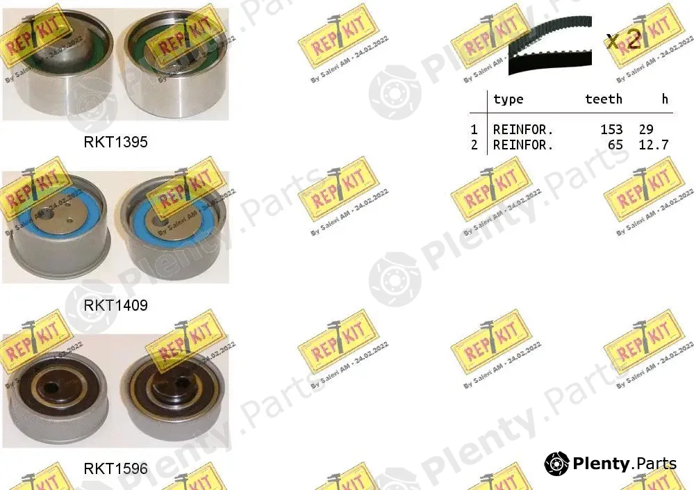 Repkit RKTK1221 — Timing Belt Kit