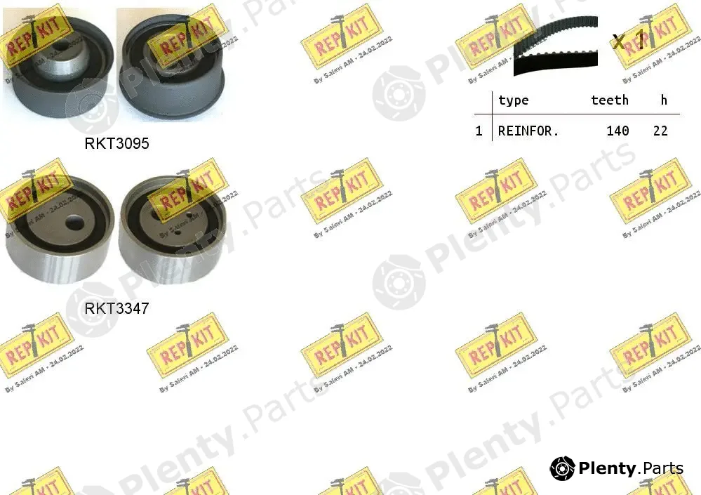 Repkit RKTK1277 — Timing Belt Kit