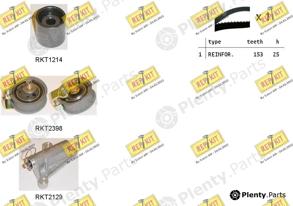 Repkit RKTK0911C — Timing Belt Kit