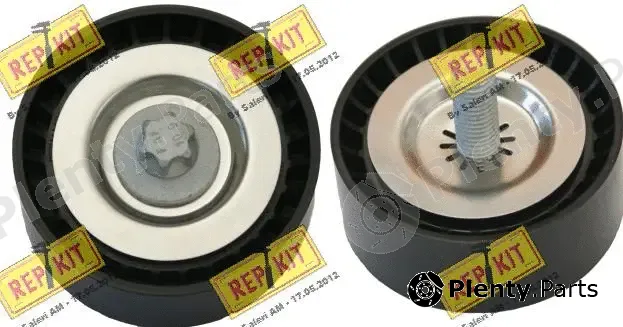Repkit RKT3487 — Deflection/Guide Pulley, V-ribbed belt