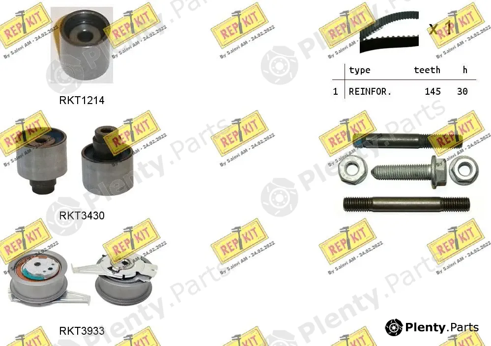 Repkit RKTK1288 — Timing Belt Kit