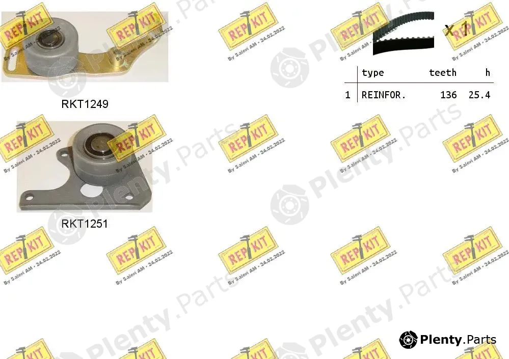 Repkit RKTK0828 — Timing Belt Kit