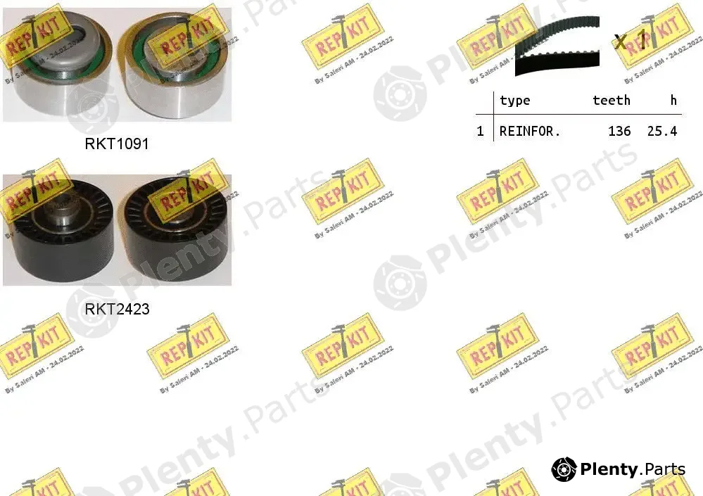 Repkit RKTK0934 — Timing Belt Kit