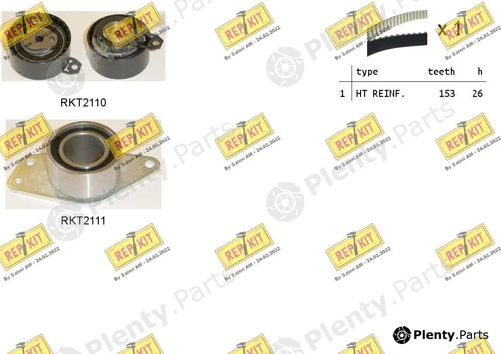 Repkit RKTK1137 — Timing Belt Kit