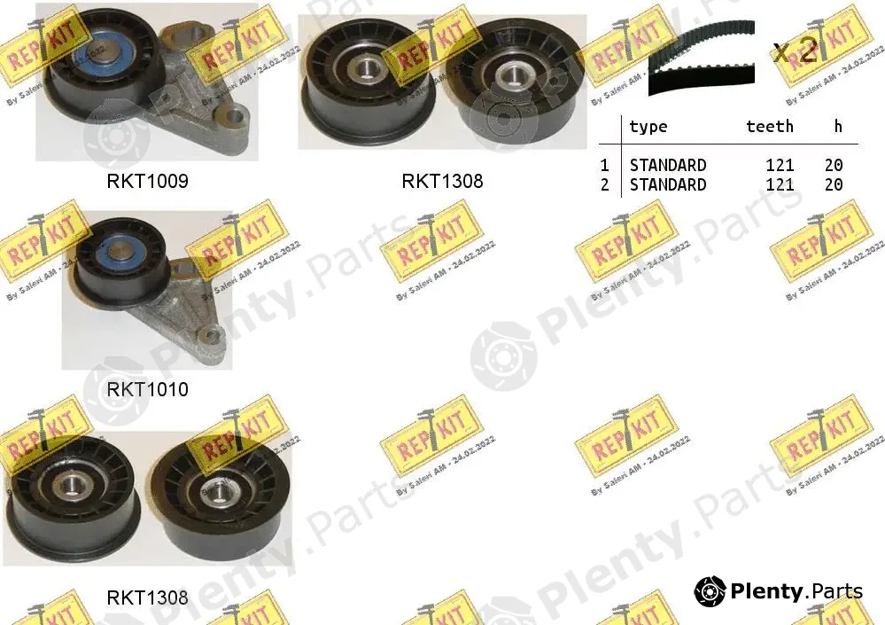 Repkit RKTK0889 — Timing Belt Kit