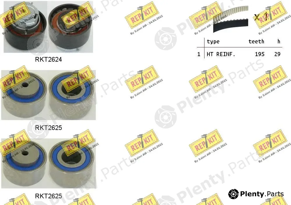 Repkit RKTK1113 — Timing Belt Kit