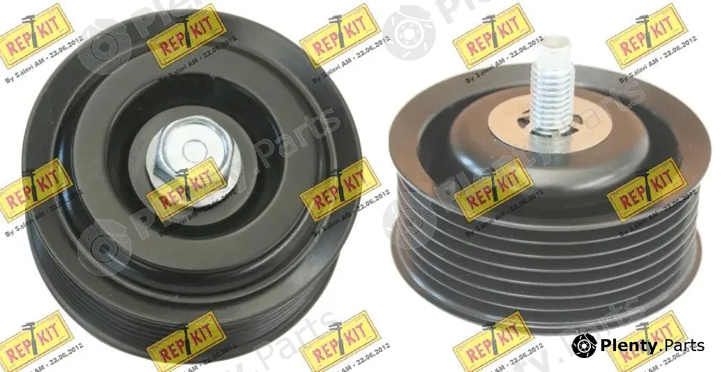 Repkit RKT3411 — Deflection/Guide Pulley, V-ribbed belt