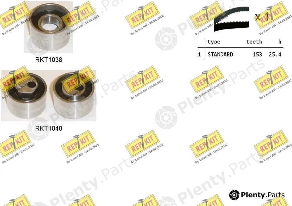 Repkit RKTK0968 — Timing Belt Kit