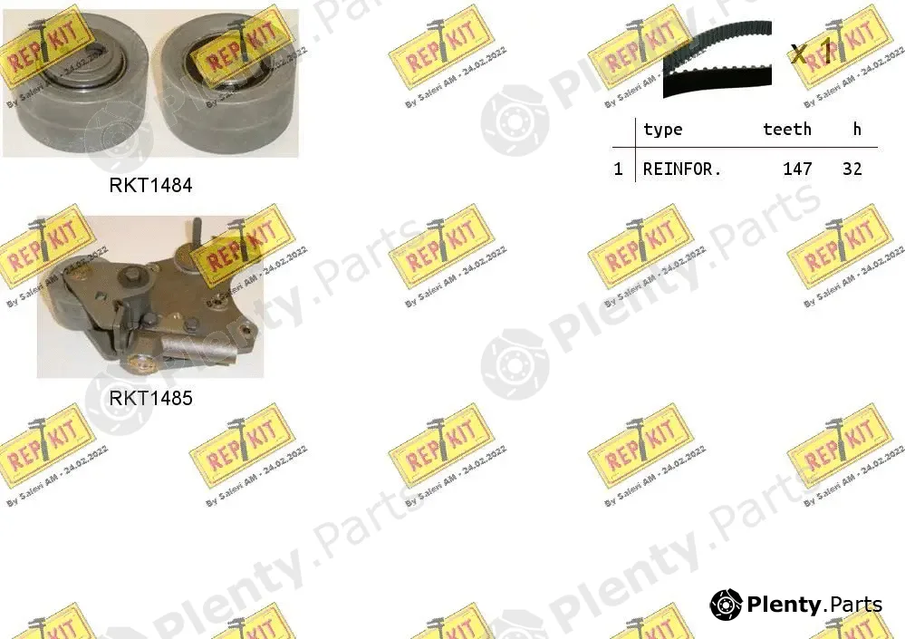 Repkit RKTK1057 — Timing Belt Kit