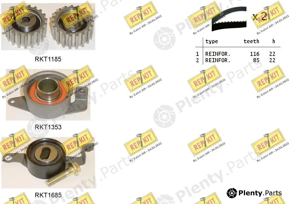 Repkit RKTK0819 — Timing Belt Kit