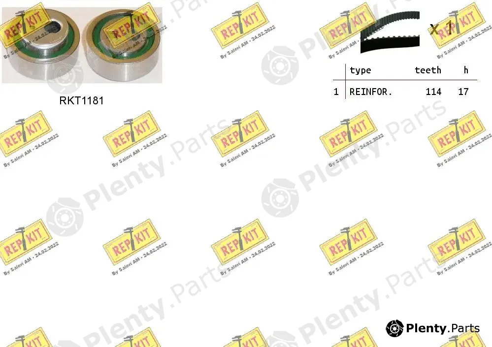 Repkit RKTK1022 — Timing Belt Kit