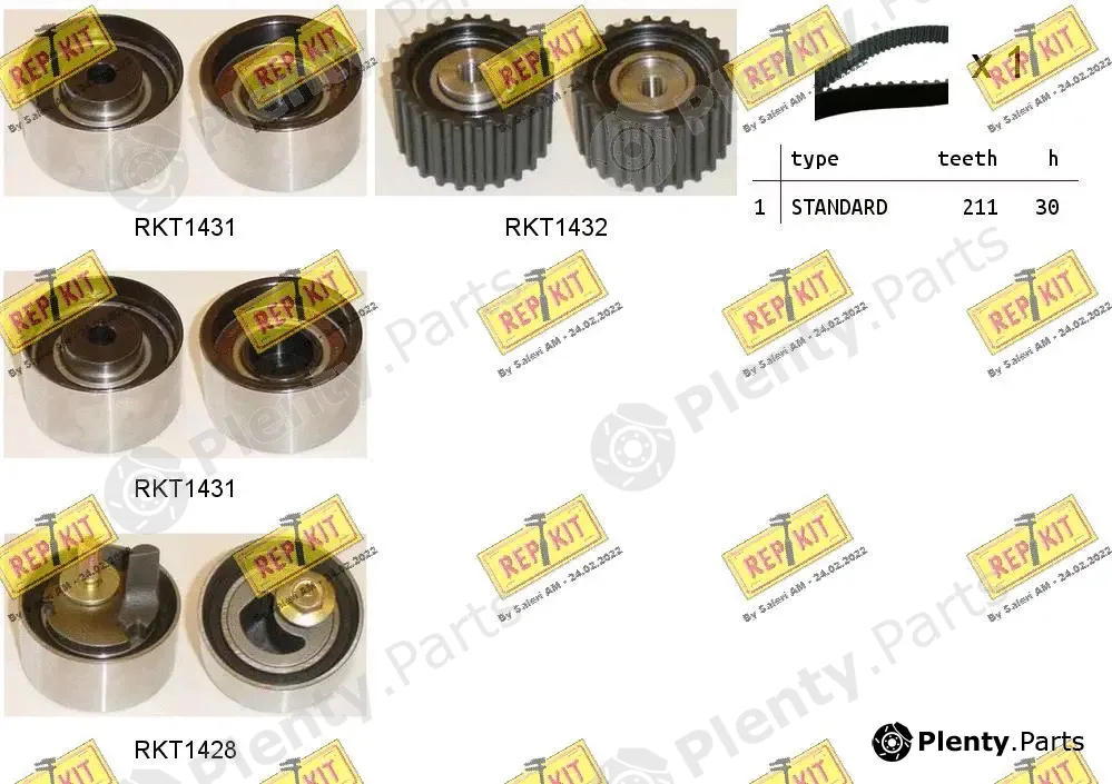 Repkit RKTK0993 — Timing Belt Kit