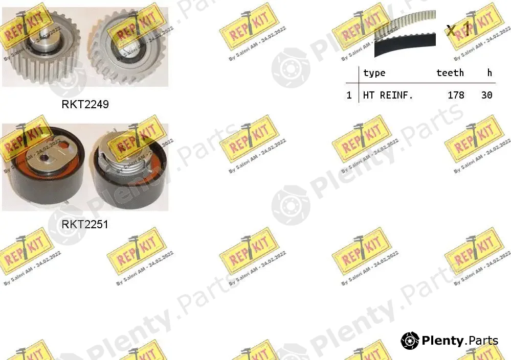 Repkit RKTK0925 — Timing Belt Kit