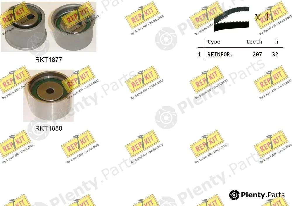 Repkit RKTK1202 — Timing Belt Kit