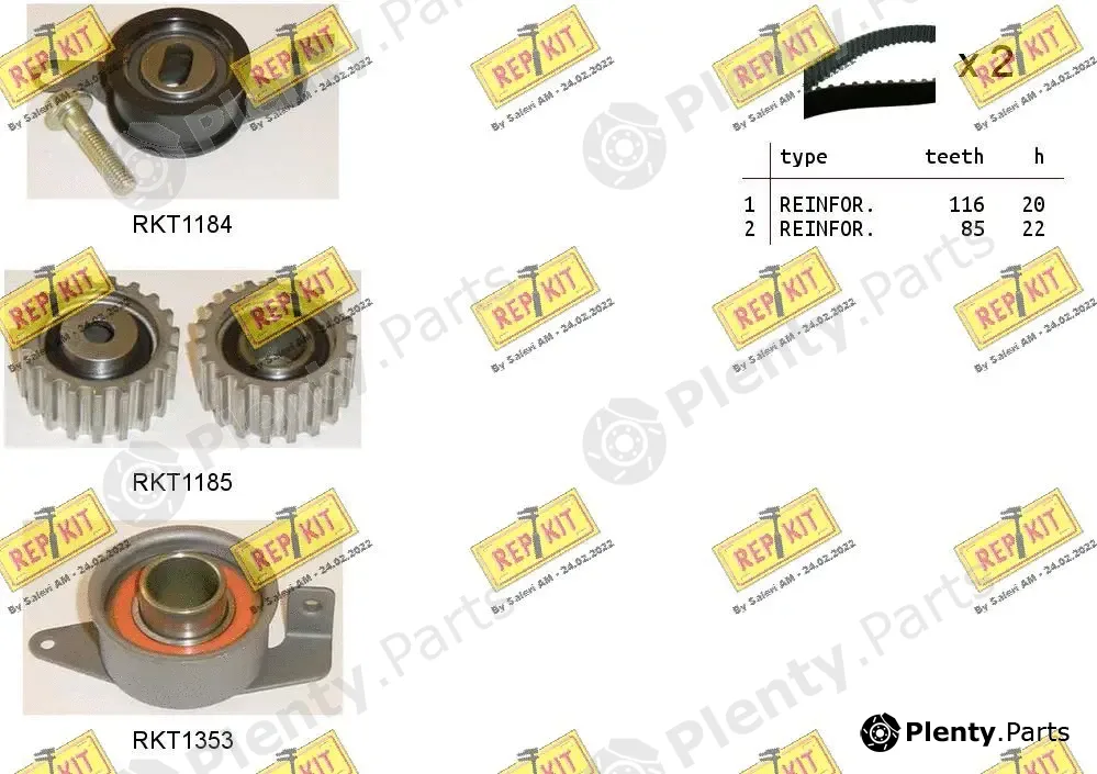 Repkit RKTK0820 — Timing Belt Kit