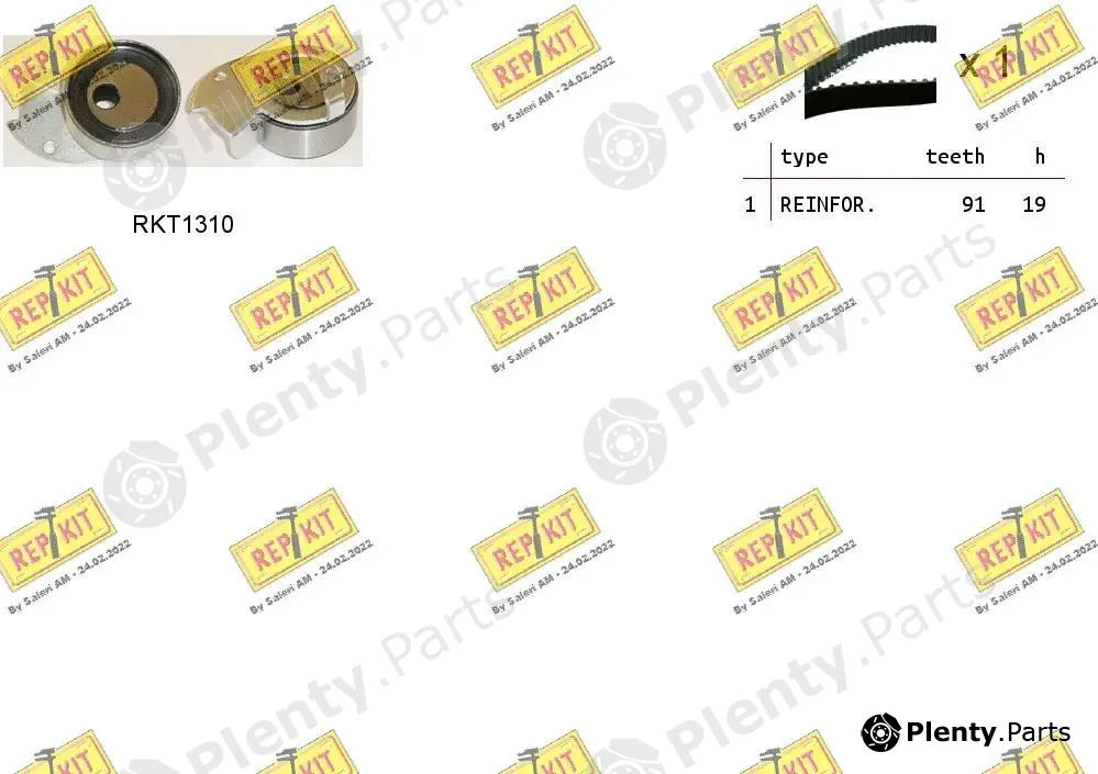 Repkit RKTK1143 — Timing Belt Kit