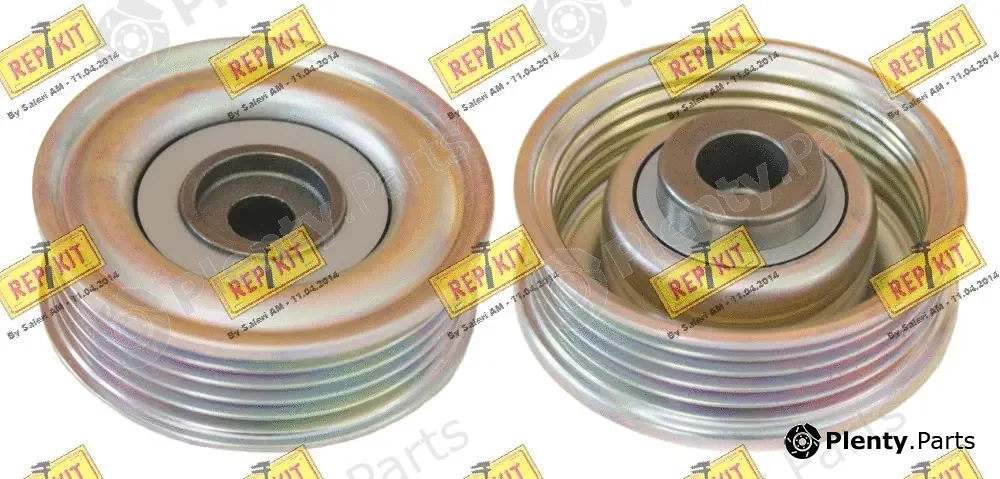 Repkit RKT3636 — Deflection/Guide Pulley, V-ribbed belt