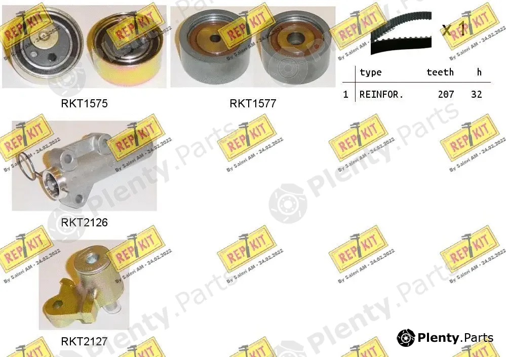 Repkit RKTK1078 — Timing Belt Kit