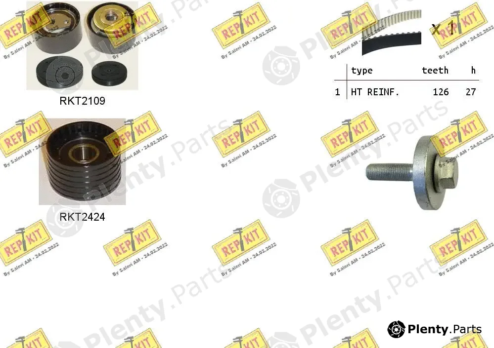 Repkit RKTK1073 — Timing Belt Kit