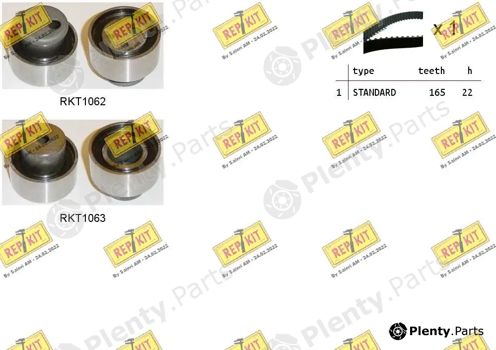 Repkit RKTK1008 — Timing Belt Kit
