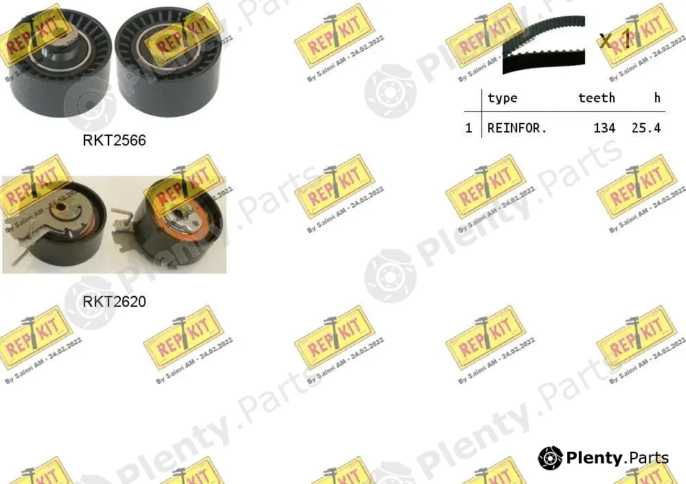 Repkit RKTK1079 — Timing Belt Kit