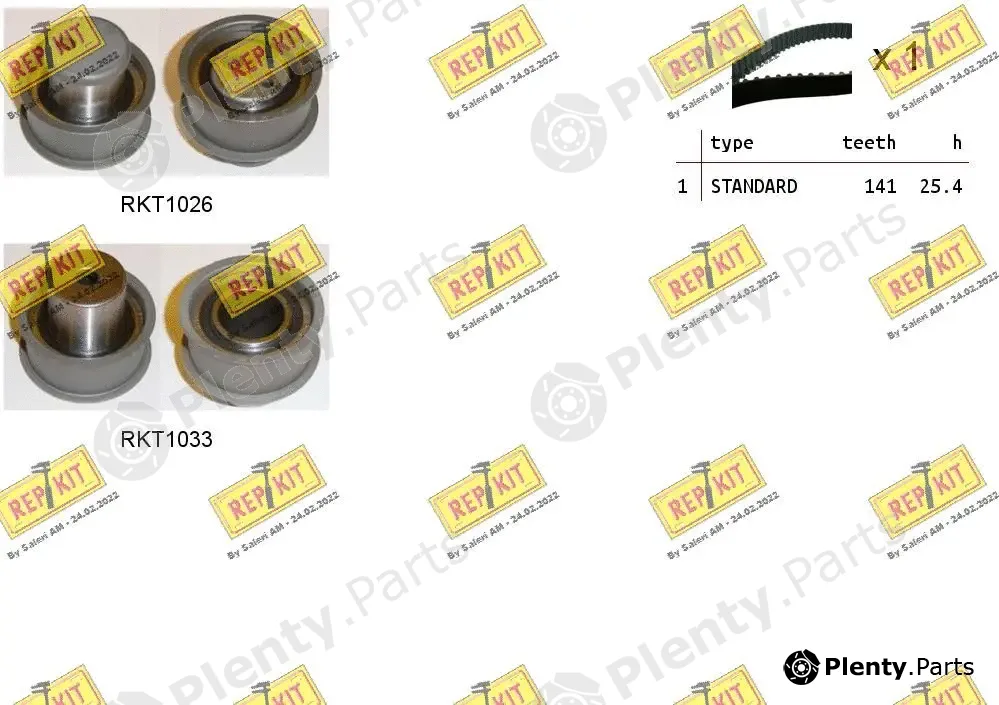 Repkit RKTK0978 — Timing Belt Kit