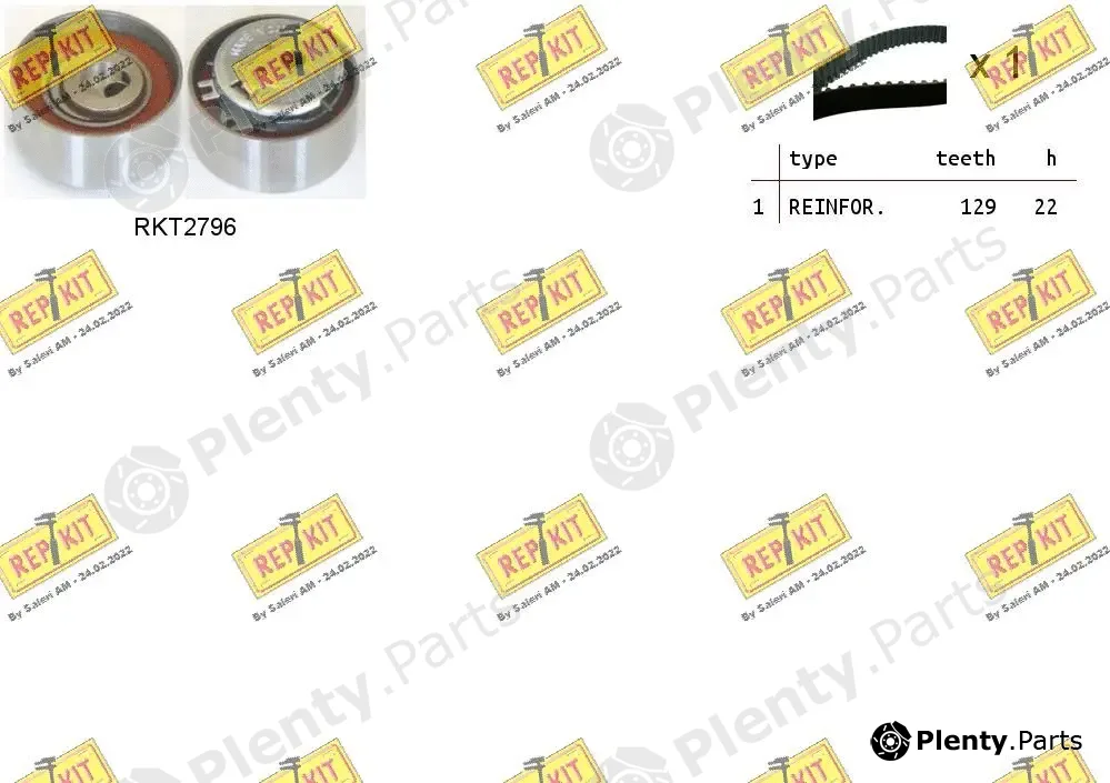 Repkit RKTK1062 — Timing Belt Kit