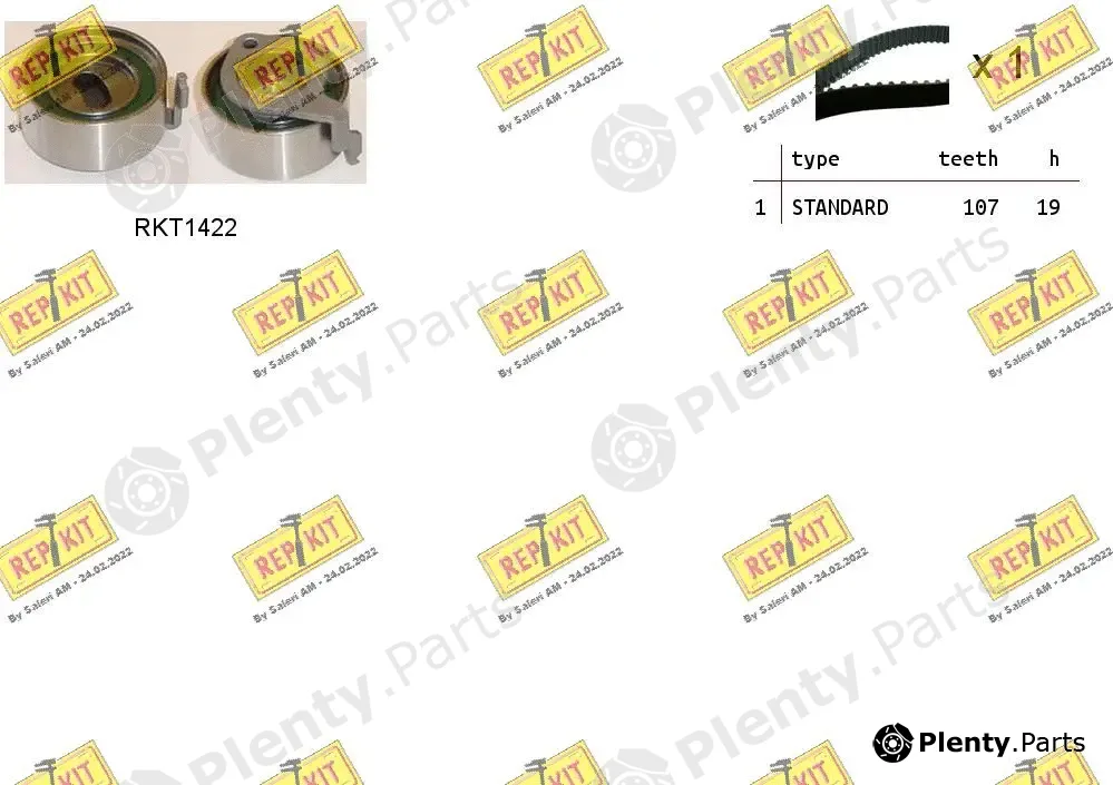 Repkit RKTK1272 — Timing Belt Kit
