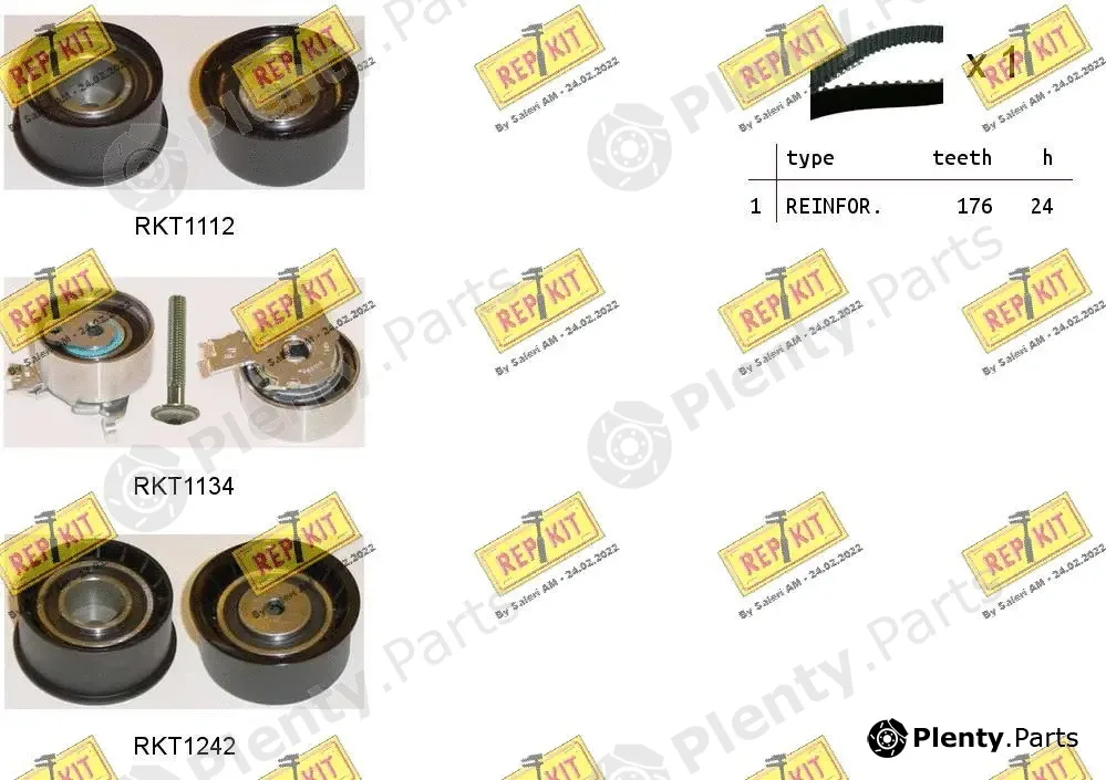 Repkit RKTK1046 — Timing Belt Kit