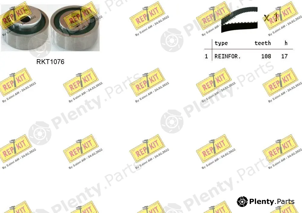 Repkit RKTK0812 — Timing Belt Kit