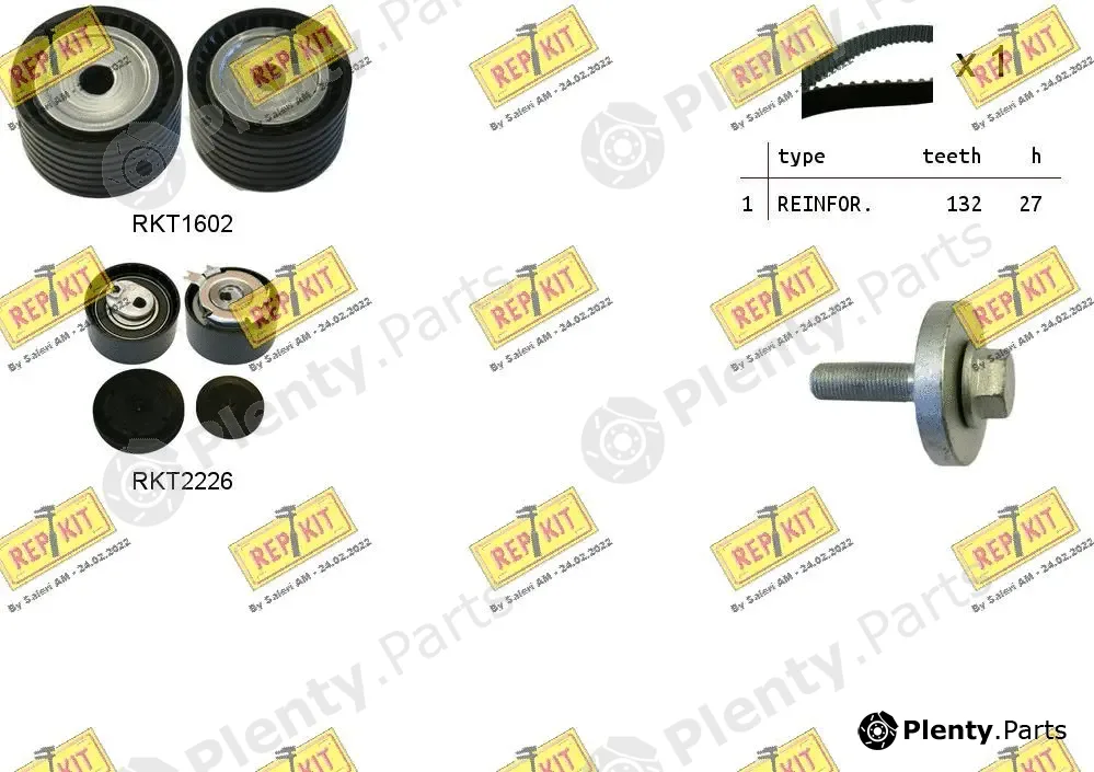 Repkit RKTK0912 — Timing Belt Kit