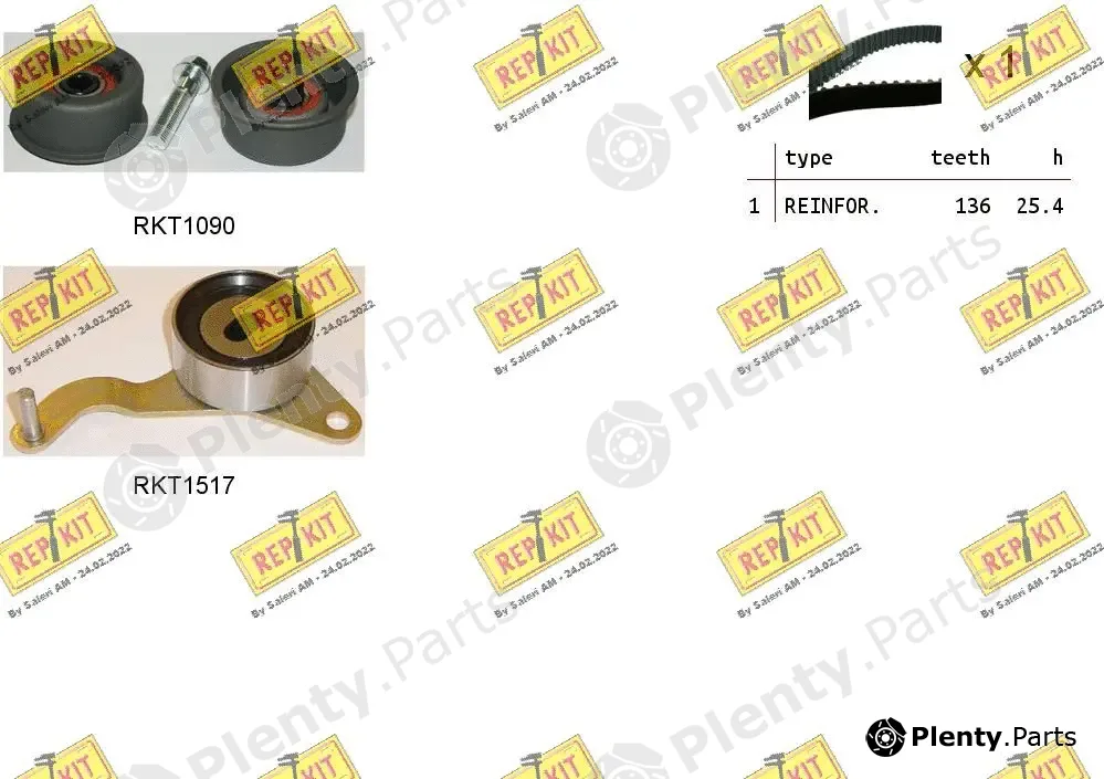 Repkit RKTK0844 — Timing Belt Kit