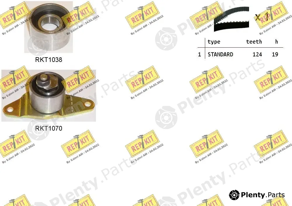 Repkit RKTK0969 — Timing Belt Kit