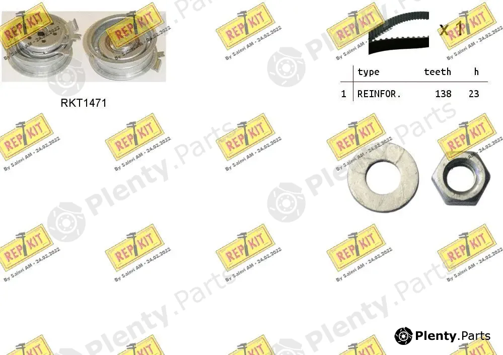 Repkit RKTK0821 — Timing Belt Kit