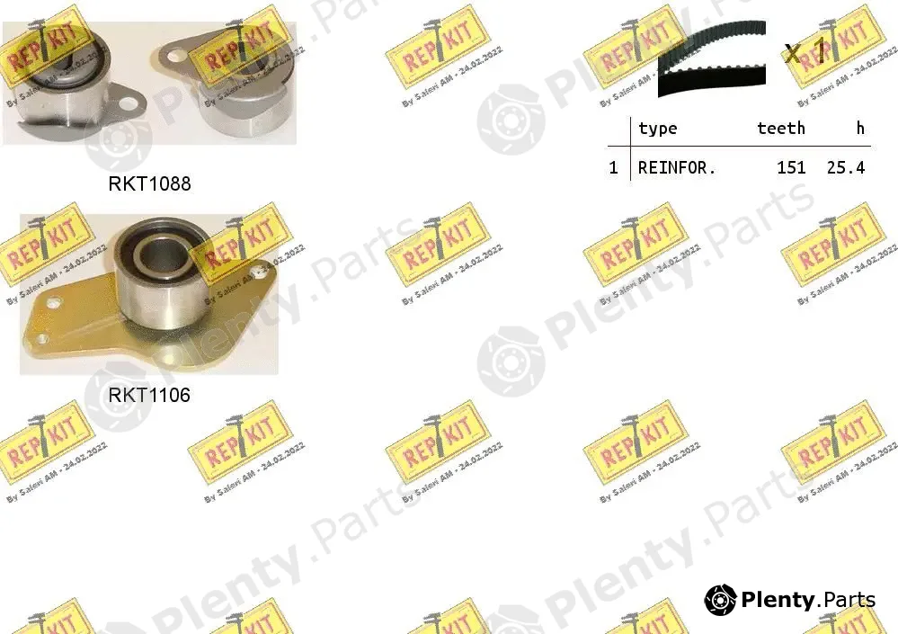 Repkit RKTK0888 — Timing Belt Kit