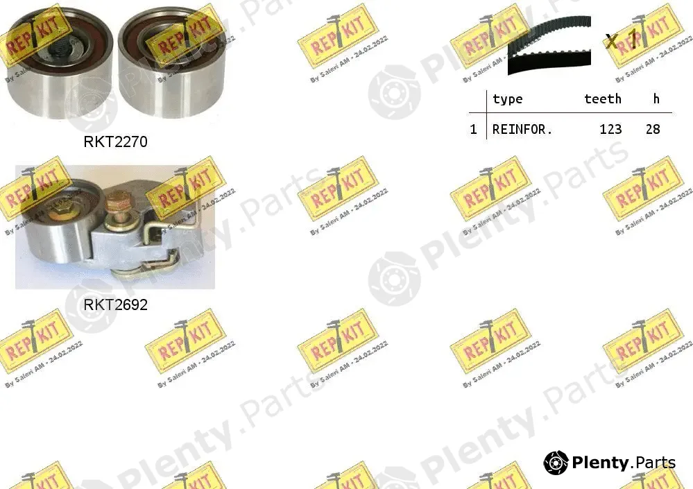 Repkit RKTK1071 — Timing Belt Kit